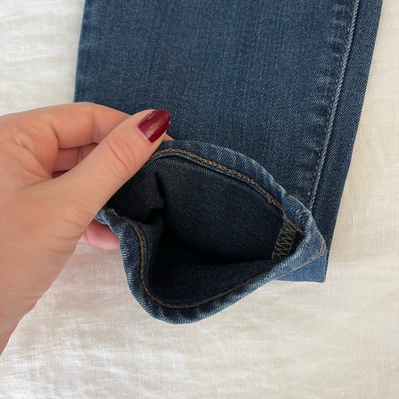 PAIGE Hoxton Dark Wash Denim Ankle Jeans - Picture 7 of 8